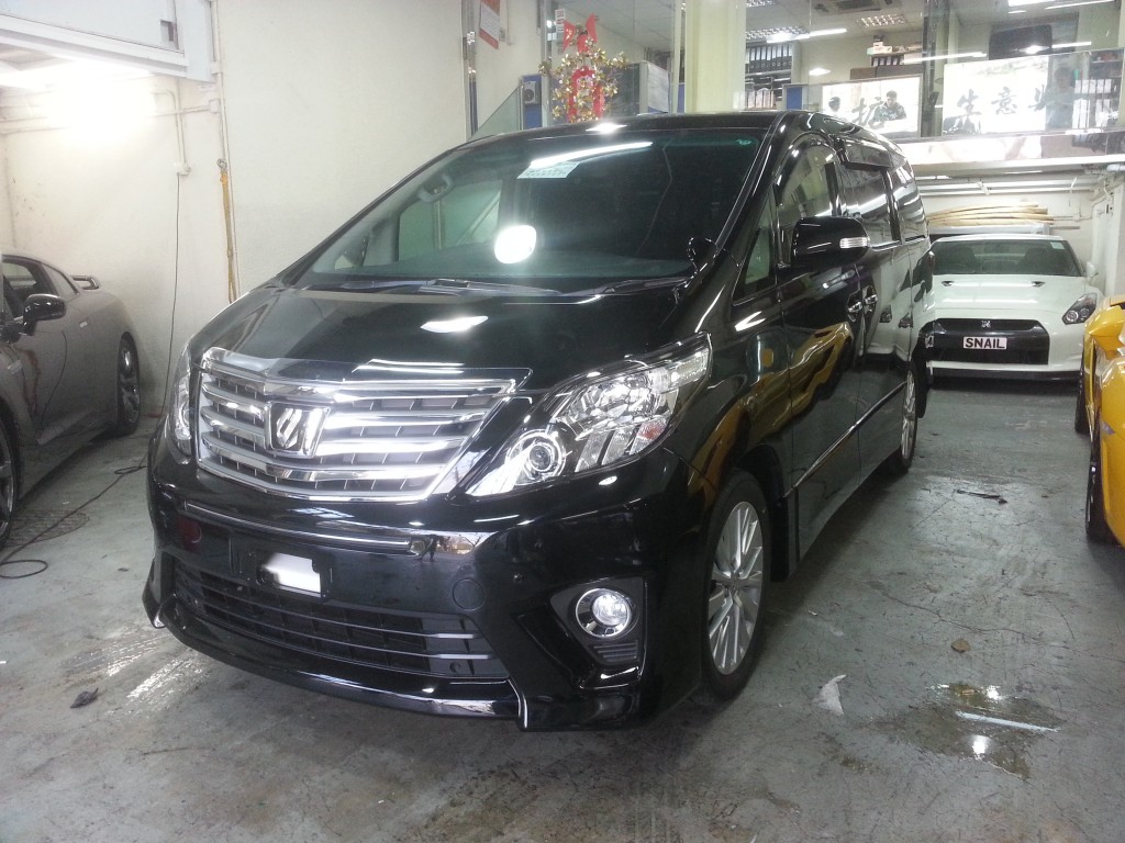 丰田alphard 350s facelift